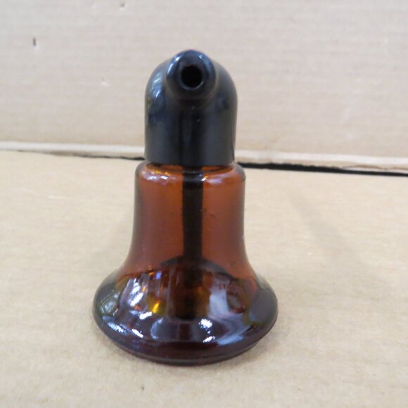 Vtg DeVilbiss Medical Nose & Throat Atomizer Amber Glass Bottle Sprayer - Picture 3 of 5